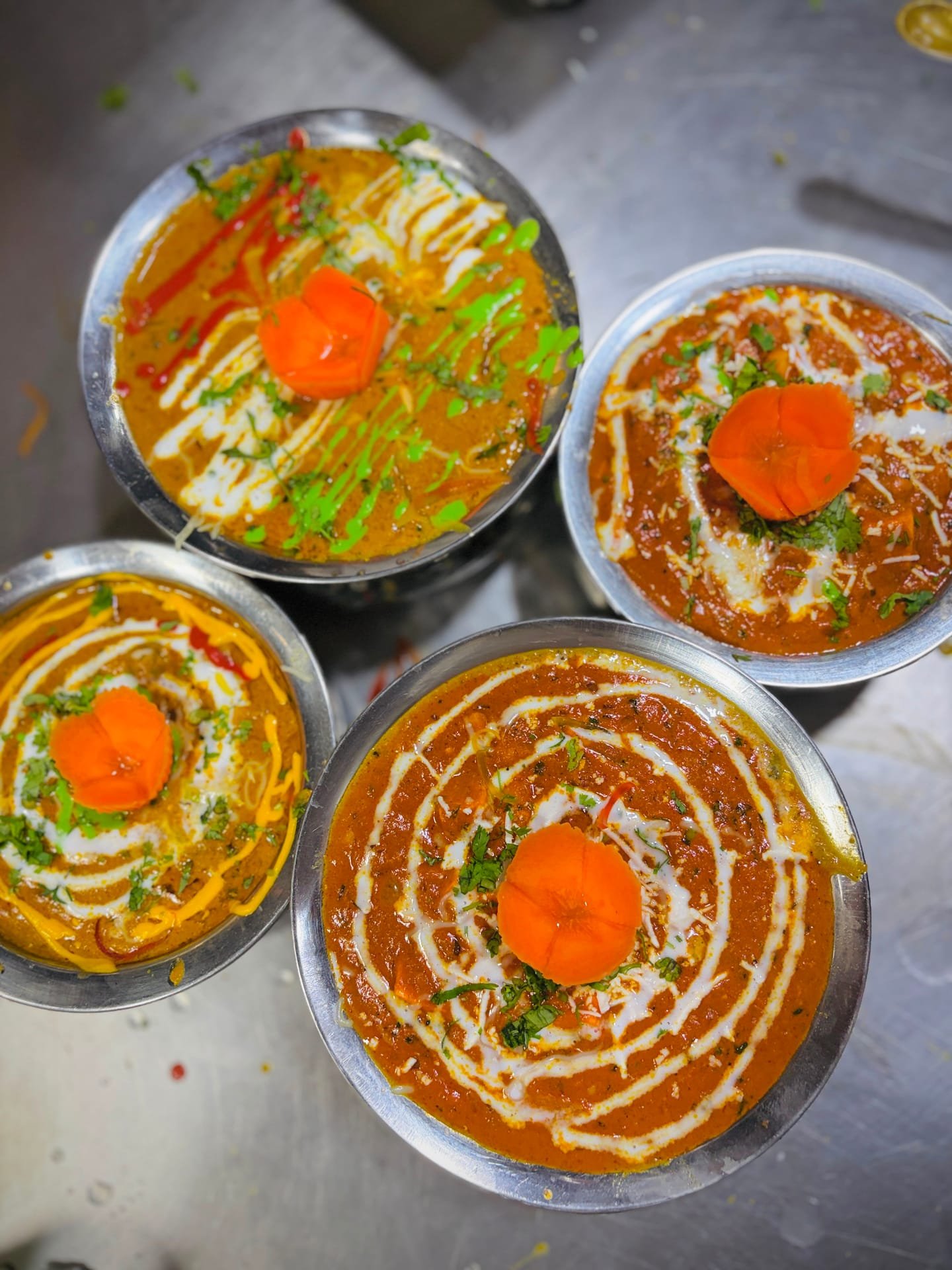 Paneer Handi as plated in the Krushnaleela White House kitchen