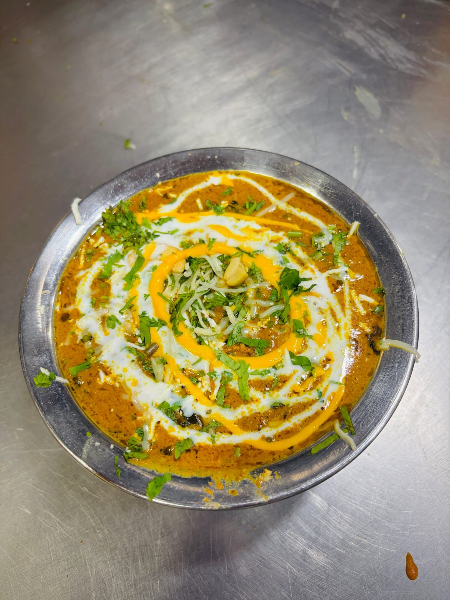 Veg RARA as plated in the Krushnaleela White House kitchen