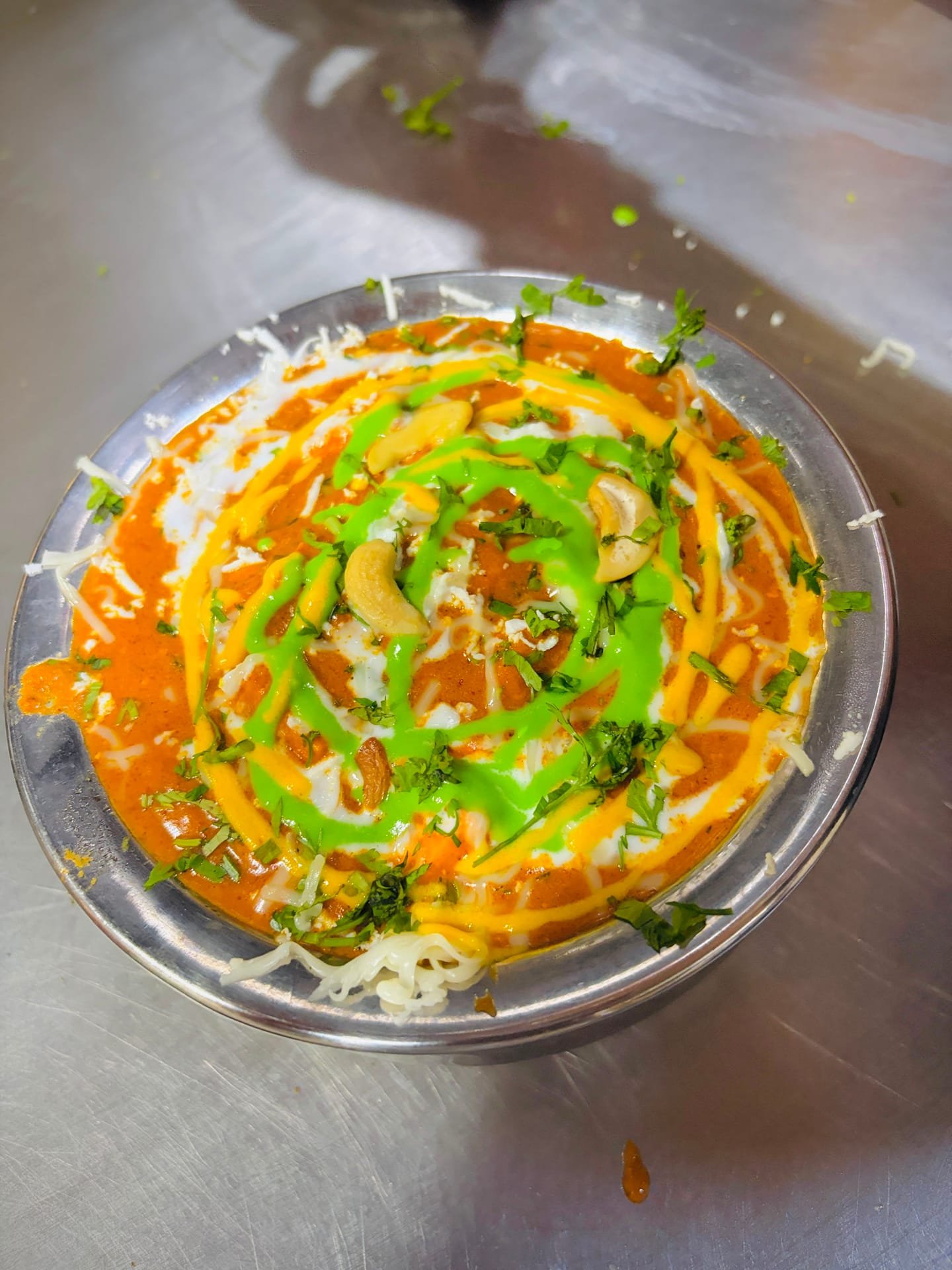 Veg Chilli Milli as plated in the Krushnaleela White House kitchen