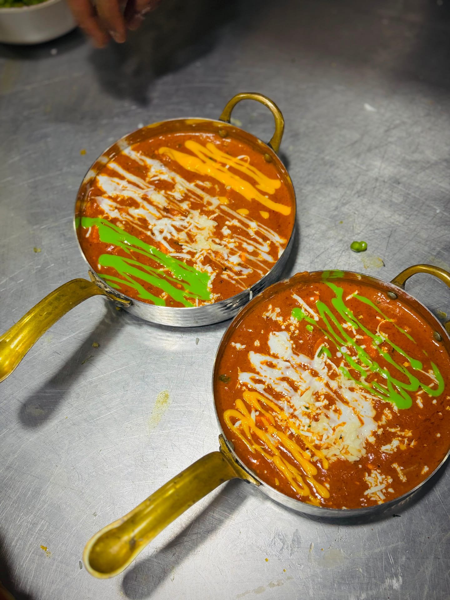 Veg Hyderabadi as plated in the Krushnaleela White House kitchen